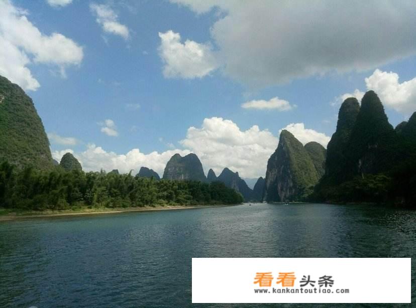 桂林旅游最佳的旅游顺序？