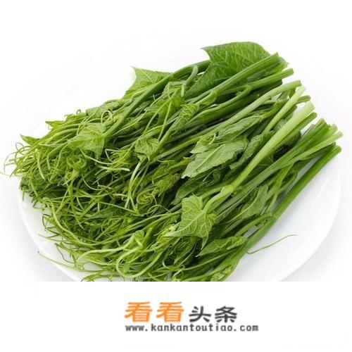 新鲜龙须菜的凉拌做法？