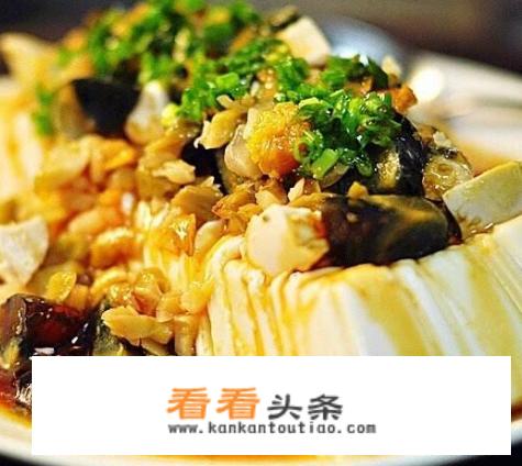凉拌皮蛋豆腐的做法？