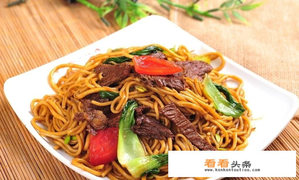 内蒙牛肉炒面做法？