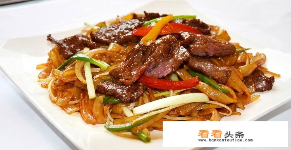 内蒙牛肉炒面做法？