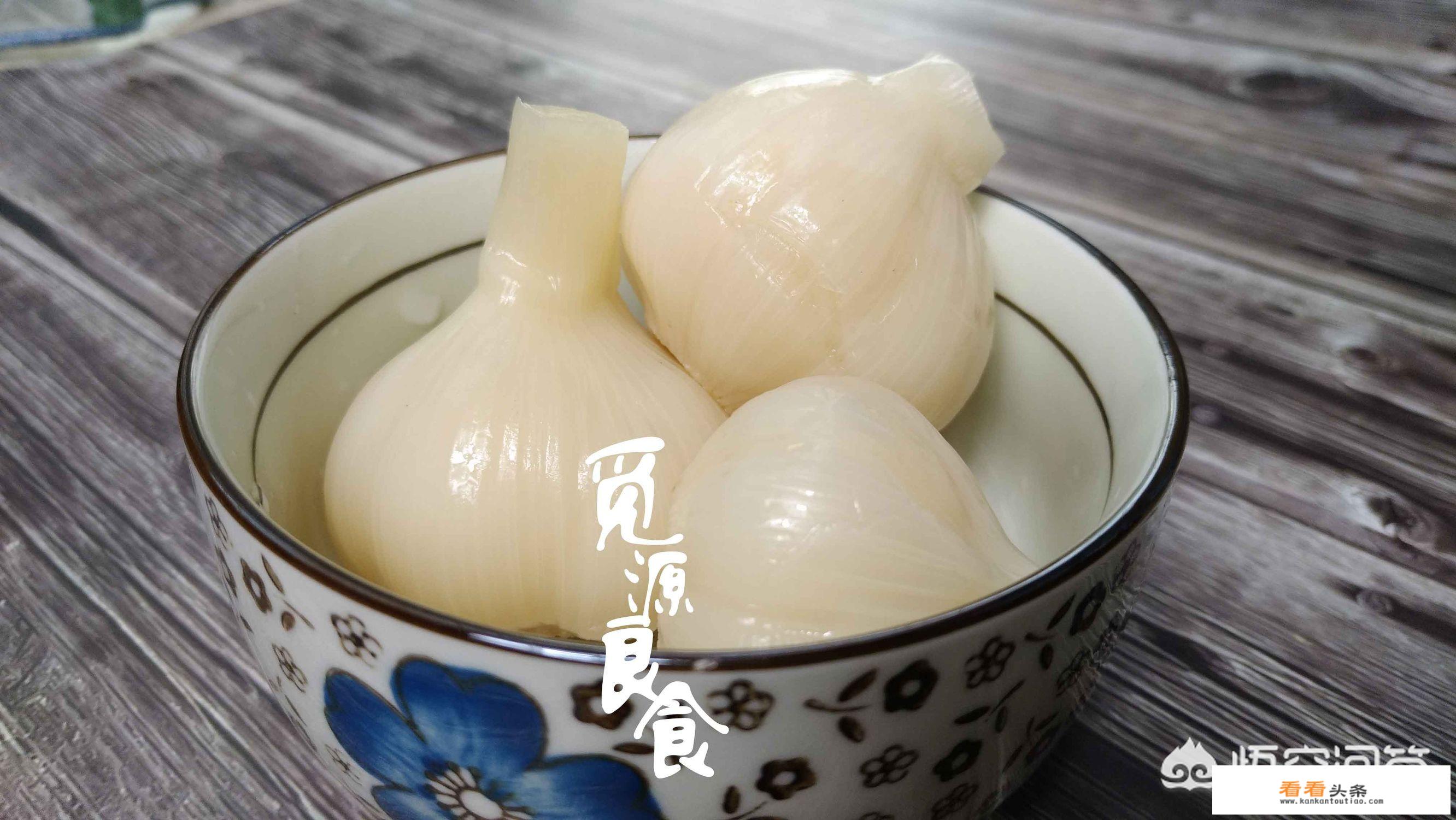 糖醋蒜怎么做，好吃？