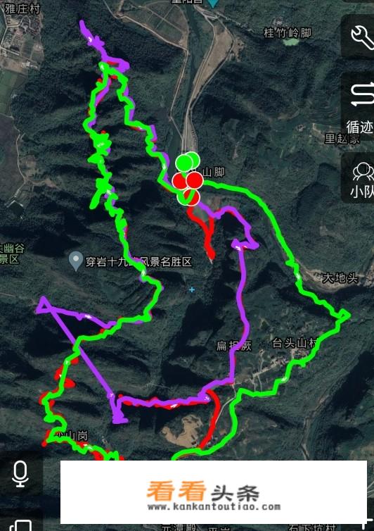 行动路线怎么标记？