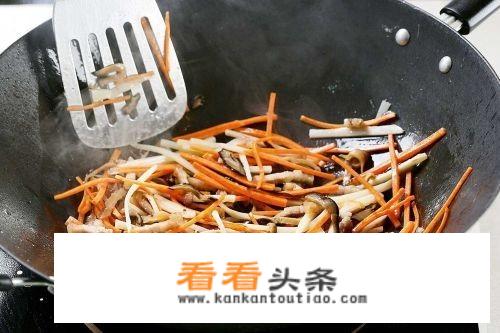 厦门春卷馅料配方？