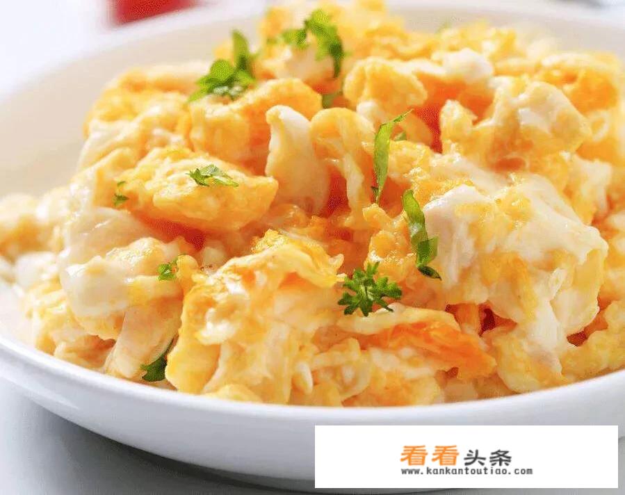 水炒鸡蛋做法？
