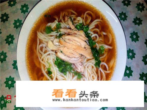 鸡丝面教程？