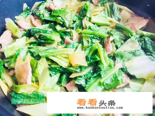 菜花小炒肉怎么做？