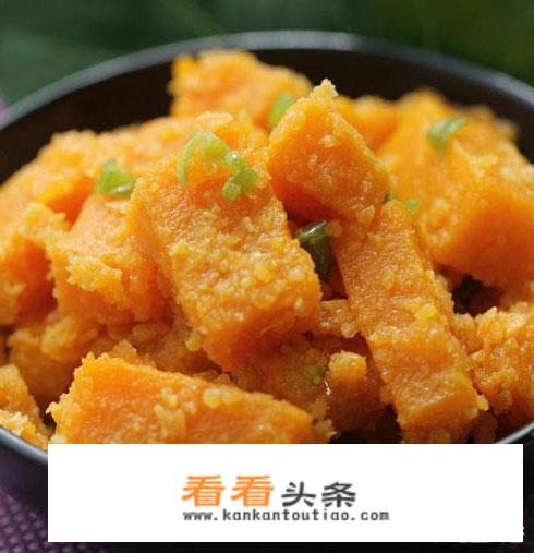 如何做咸蛋黄焗南瓜？