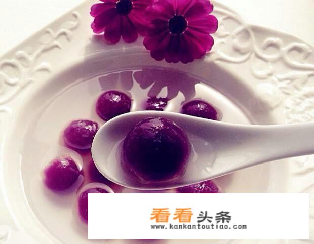 紫薯圆子做法？