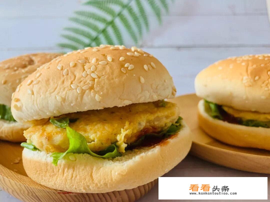 汉堡包里的炸鸡肉的做法？