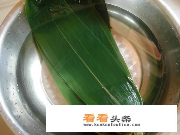 鲜肉粽子的做法和配料？