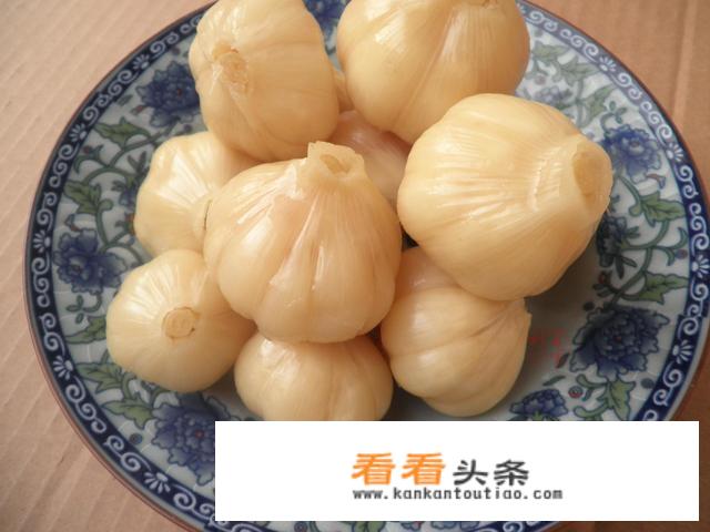 糖醋蒜的腌制 *** 霞姐