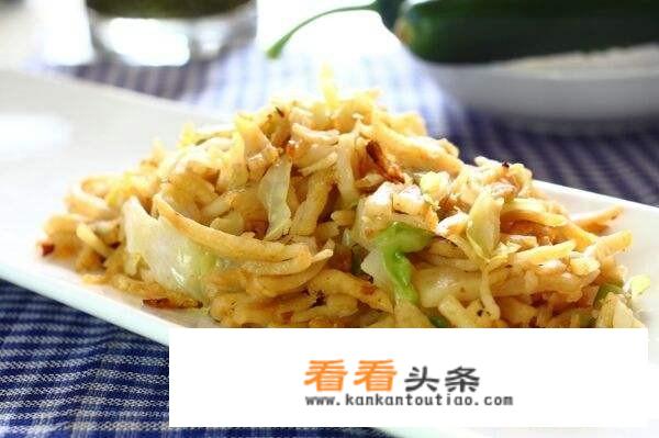 炒饼的做法？