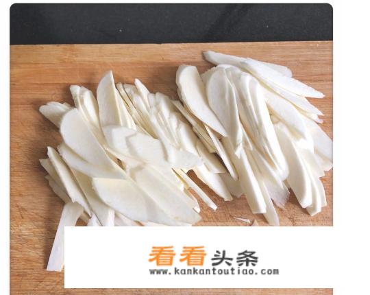 茭白肉丝怎么做？