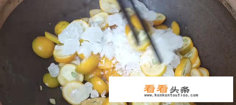 金桔冰糖的正宗做法？