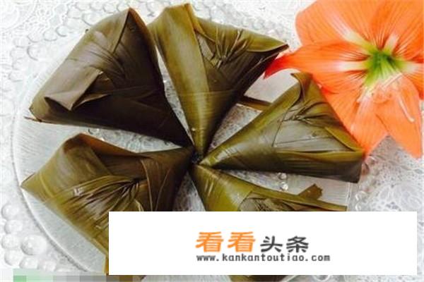 如何包三角粽子？