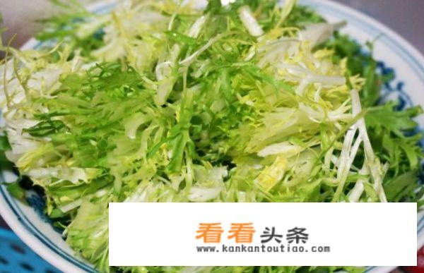 凉拌苦菊的做法？
