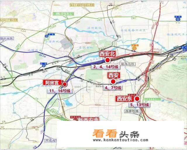 西安将新建5个火车站，就在鄠邑蓝田周至等五个区县, 你怎么看？