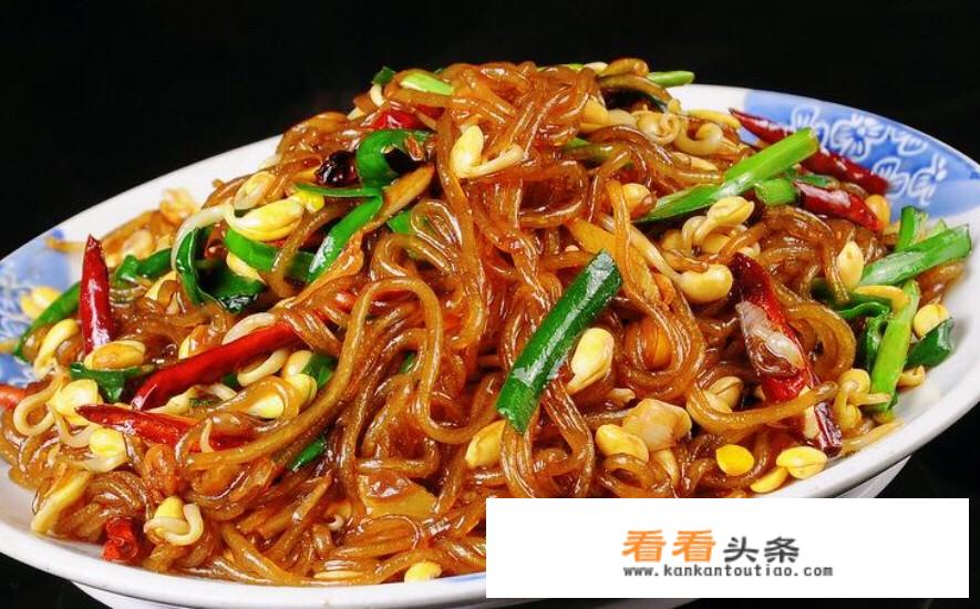 豆芽炒粉丝怎么做？