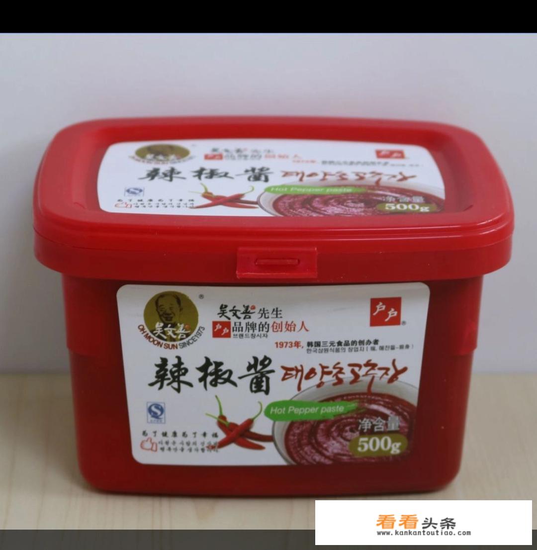 韩国辣酱哪个牌子好？