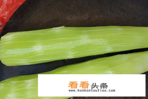 凉拌莴苣的正宗做法，凉拌莴苣怎样做才好吃的做法步骤？