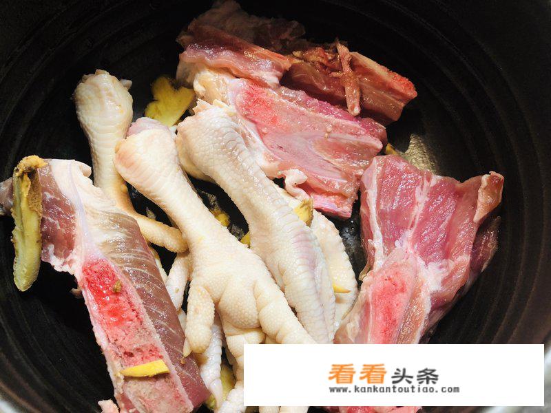 沙葛鸡脚汤做法？