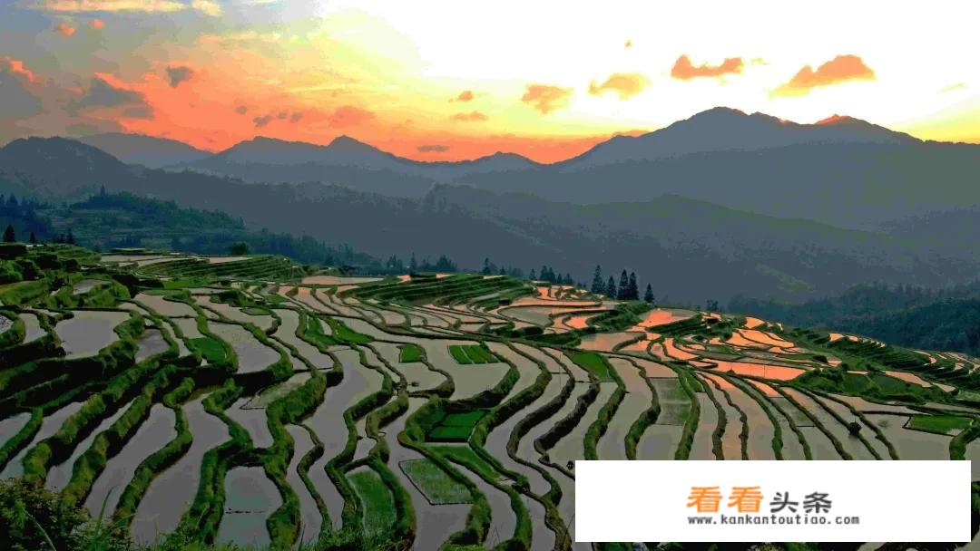 贵州梯田更佳拍摄地？