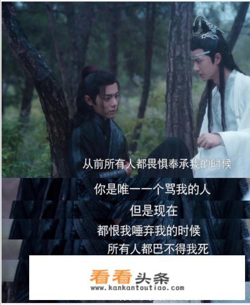 陈情令中有蓝湛帮魏婴抵挡攻击白天的还有魏婴失控嘴里说着滚，蓝湛带回了高烧的温苑，蓝湛33戒鞭，哪集？