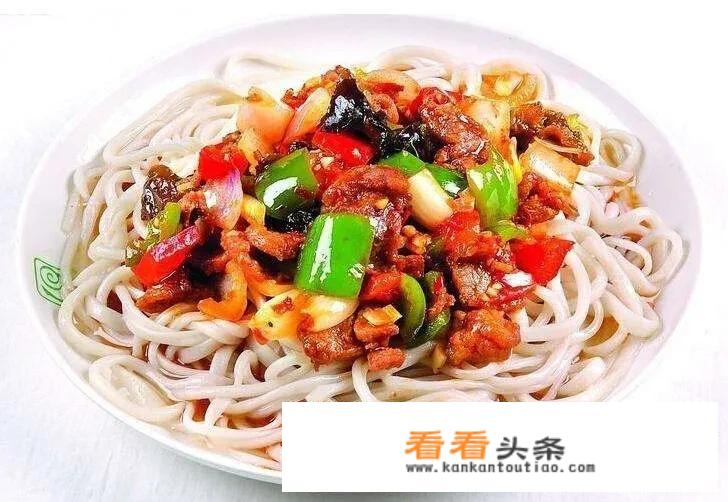 新疆炒面片正宗做法？
