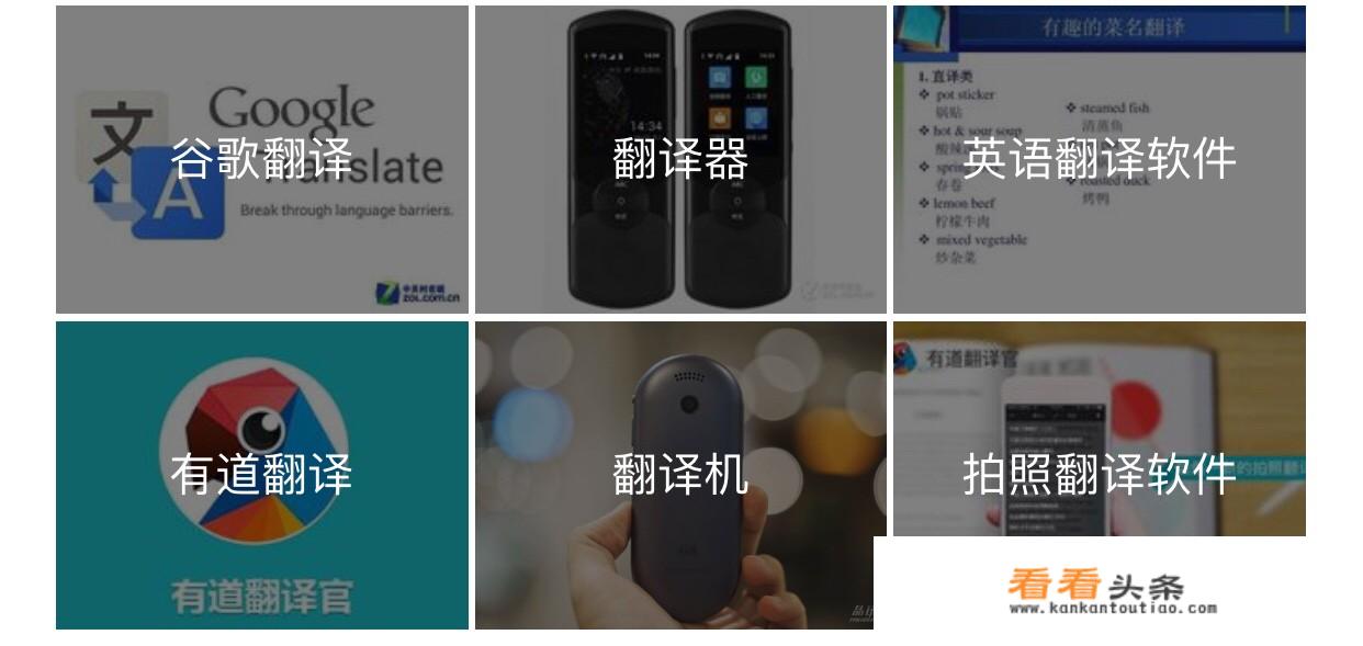 老人去欧洲旅游不懂英语，下载哪一款翻译类APP比较好用，有好的建议么？