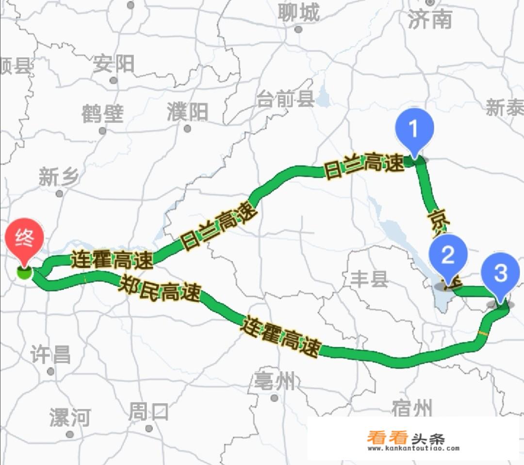 郑州自驾台儿庄游玩，如何规划路线？