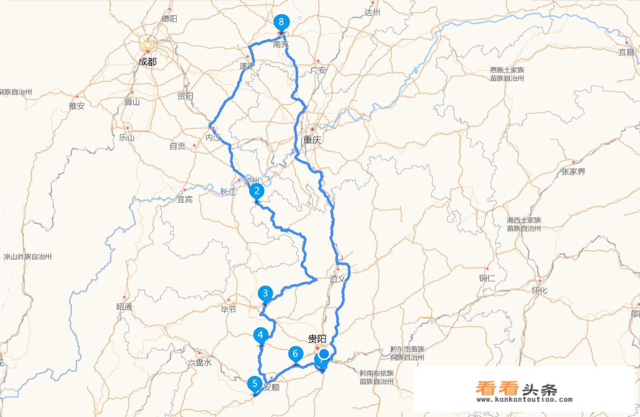 四川南充去云南自驾游旅游攻略？