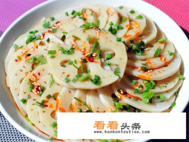 凉拌莲藕更好吃的六种做法？