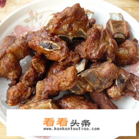 炸排骨可以用干面粉吗？