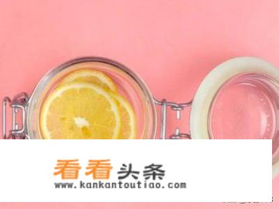 柠檬水的做法？