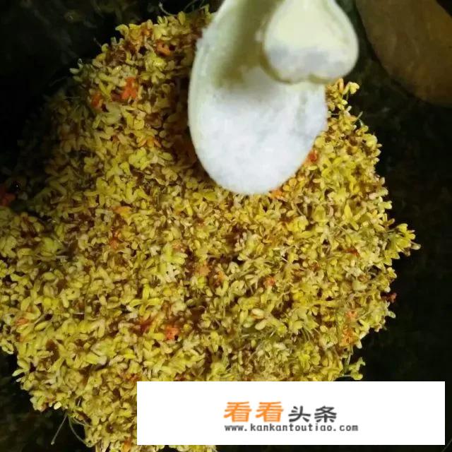 用新鲜的桂花怎么做桂花糕？