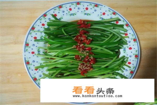 蒜苔的家常做法是什么