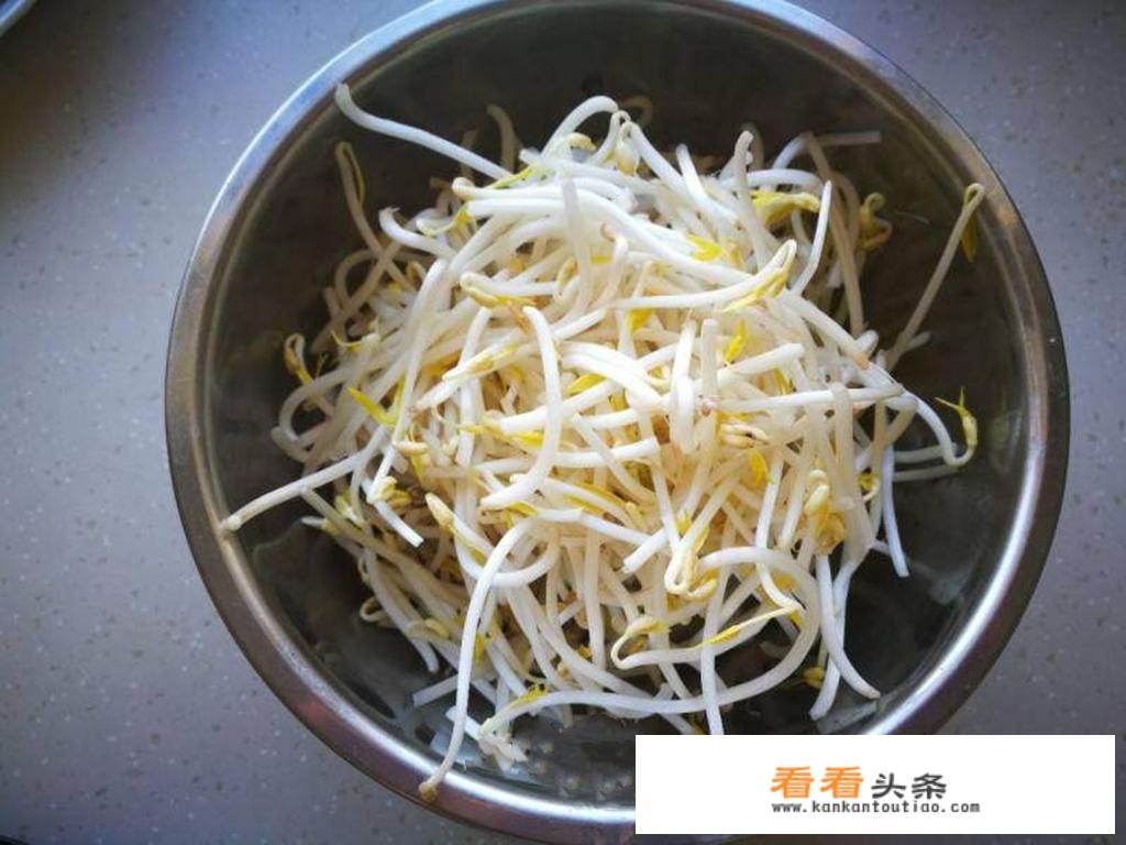 清炒豆芽的家常做法