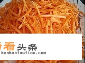 胡萝卜丝炒肉丝要怎么做