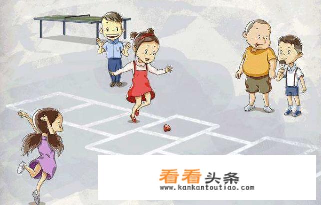 儿童游戏跳房子游戏文案