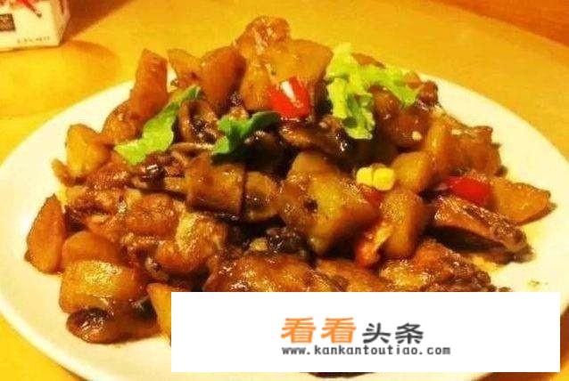 之一美食阿飞土豆烧鸡块的做法