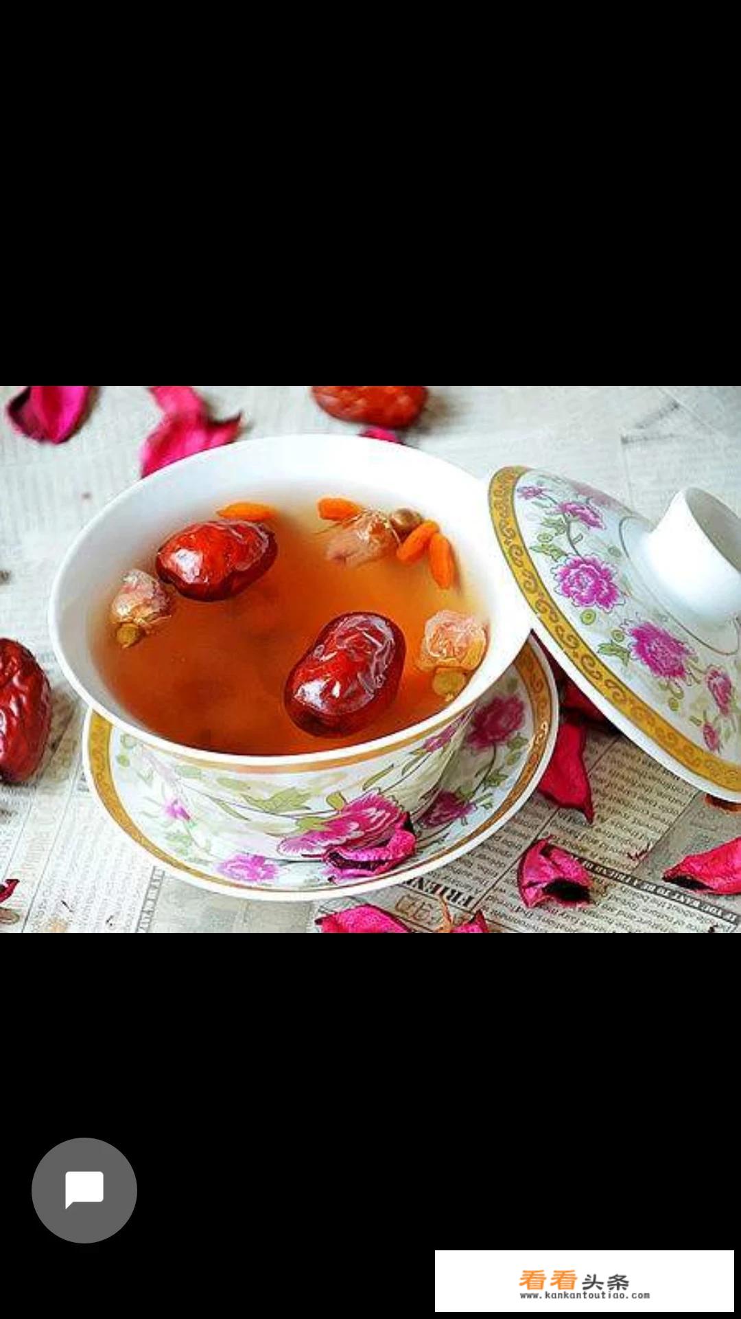 桂圆红枣枸杞茶的作用