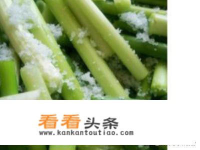 糖醋蒜苔的腌制 *** 