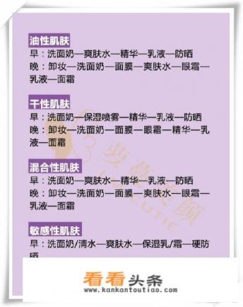 美容护肤知识有哪些