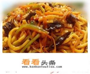 炒面怎么做