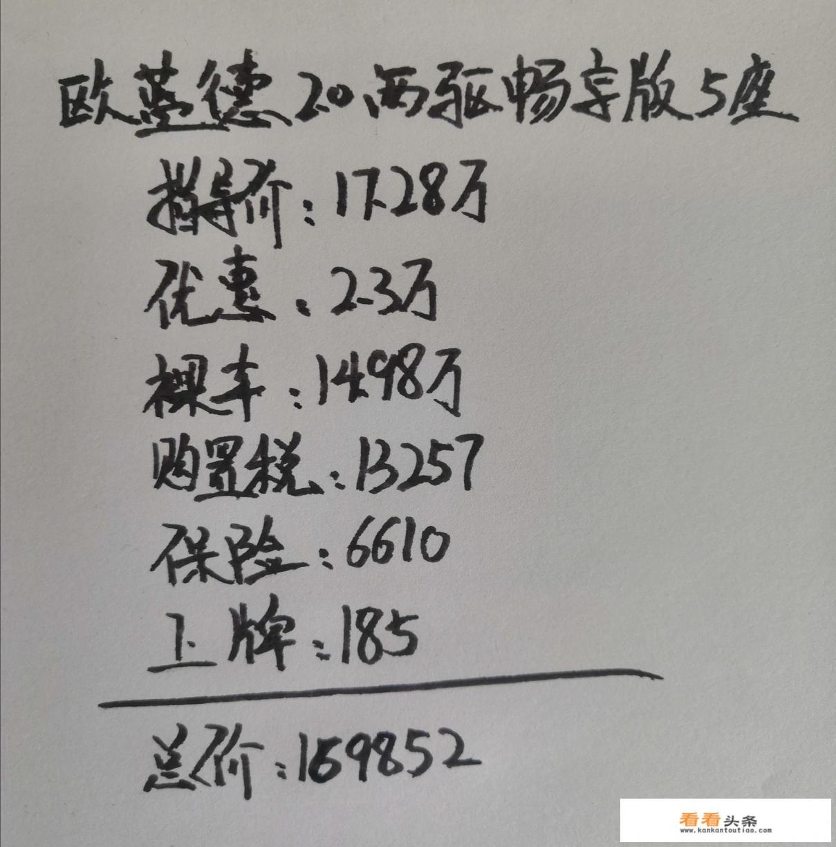 欧蓝德这车怎么样，裸车价格多少