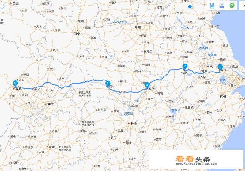 从常州到成都经重庆，走国道有哪些景点可看，我对历史古迹感兴趣
