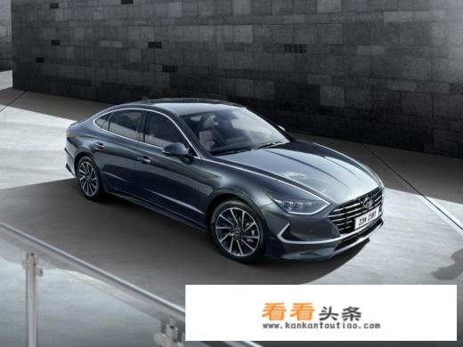 十代索纳塔实车现身，比雅阁更运动，2.0T+8AT，现代翻身有戏吗