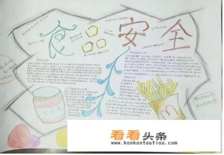 食品安全手抄报