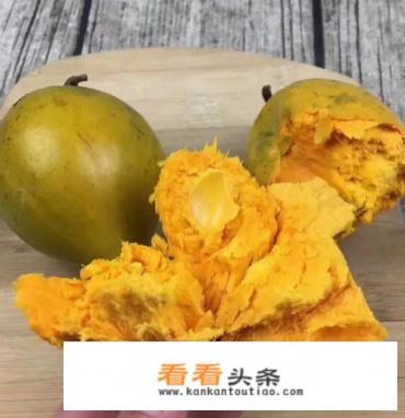 蛋黄果的正确吃法